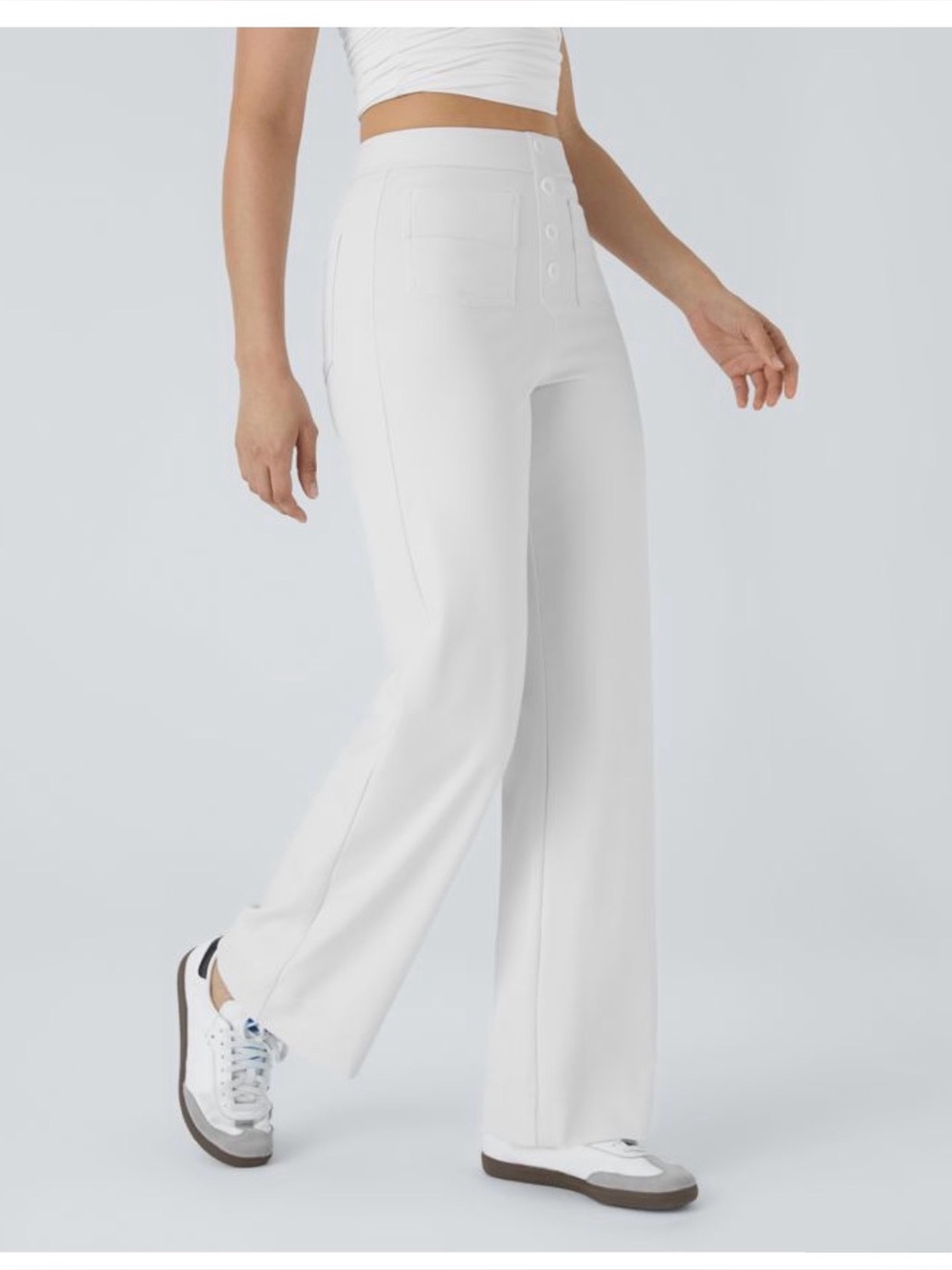 Halara DayStretch High Waisted Pockets Straight Leg Casual Pants
